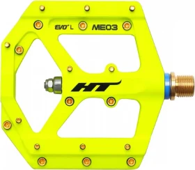 HT ME03T Plattformpedale golden neon yellow
