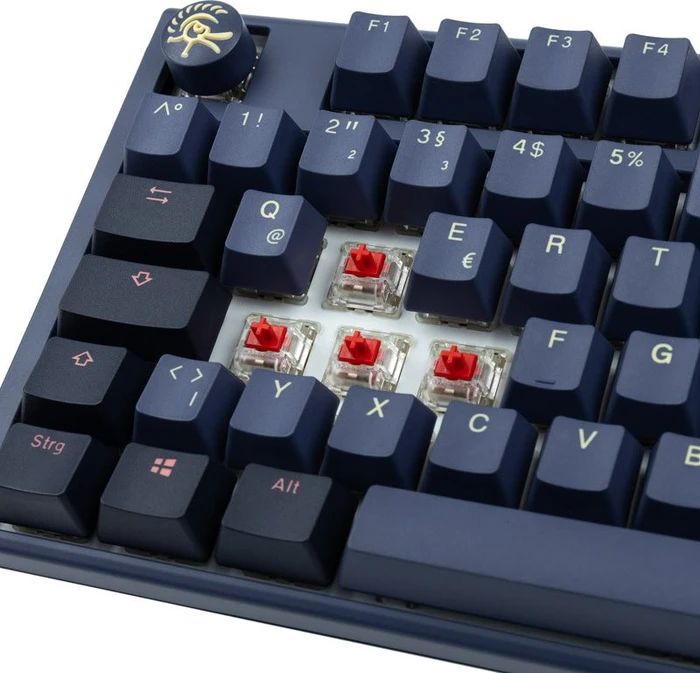 Ducky One 3 Cosmic Blue PBT, LEDs RGB, MX RGB RED, USB, DE