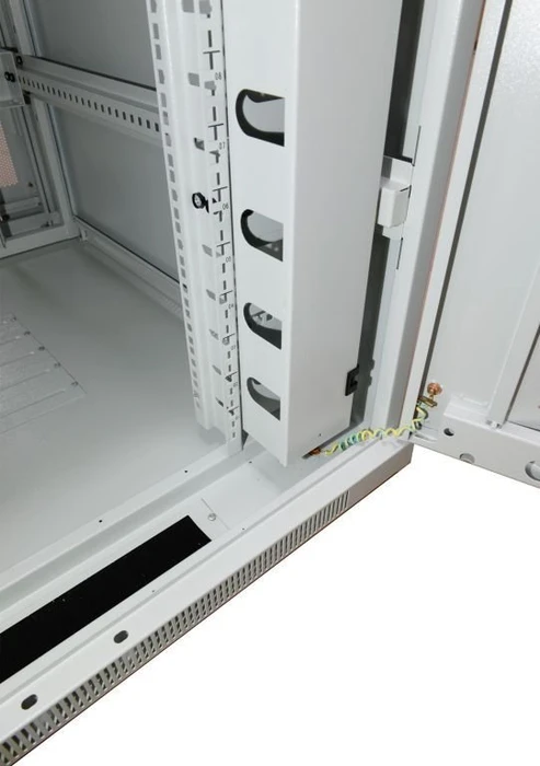 Allnet SNB 19" Wandschrank 32HE, Blechtür, IP20, RAL 7035, 1000mm tief