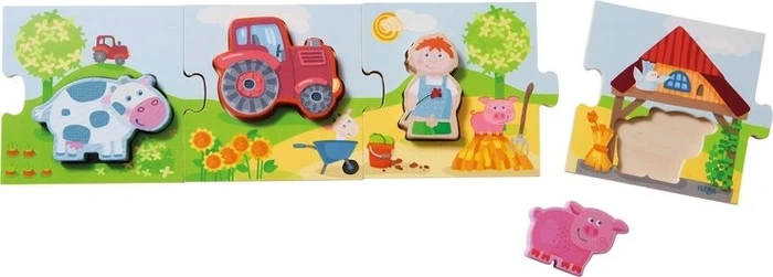 HABA Holzpuzzle Peters Bauernhof