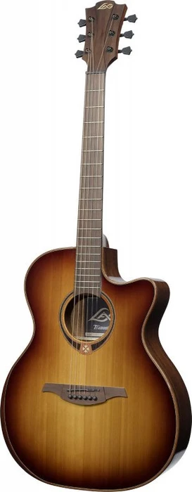 LAG Tramontane 118 Auditorium Bevel Cutaway Brown Shadow (T118ABCE-BRS) – Bild 2 von 11