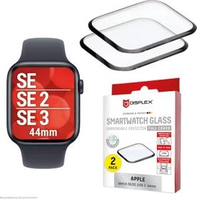 Displex Full Cover Displayschutz für Apple Watch SE 2 Stück