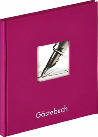 Walther Design Buch Gästebuch Fun 25x23 violett