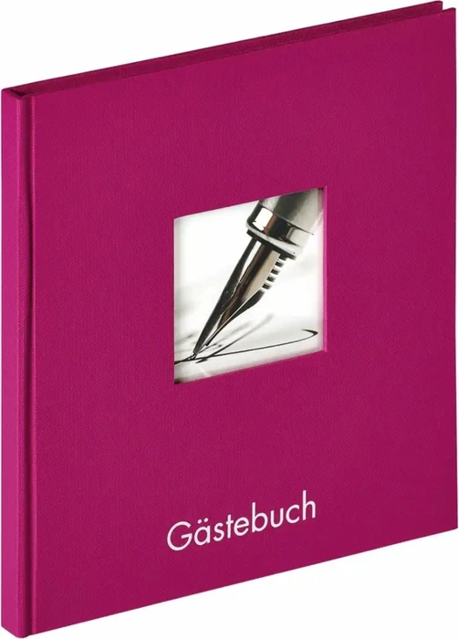 Walther Design Buch Gästebuch Fun 25x23 violett