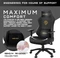 Anda Seat Phantom 3 Pro L Gamingstuhl, Stoff grau Vorschaubild