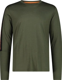 CMP Performance Merino Funktionsshirt langarm olive (Herren)