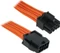 BitFenix Alchemy 8-Pin EPS12V Verlängerung 45cm, sleeved orange Vorschaubild