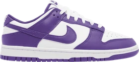Nike Dunk Low Retro white/court purple (Herren)