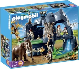 playmobil History Große Steinzeithöhle mit Mammut