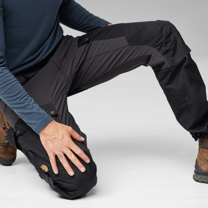 Fjällräven Keb Hose lang schwarz (Herren)