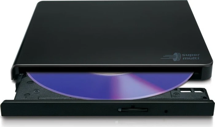 Hitachi-LG Data Storage GP57EB40, SlimLine schwarz, USB 2.0