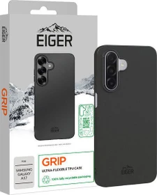 Eiger Grip Case für Samsung Galaxy A17 5G schwarz