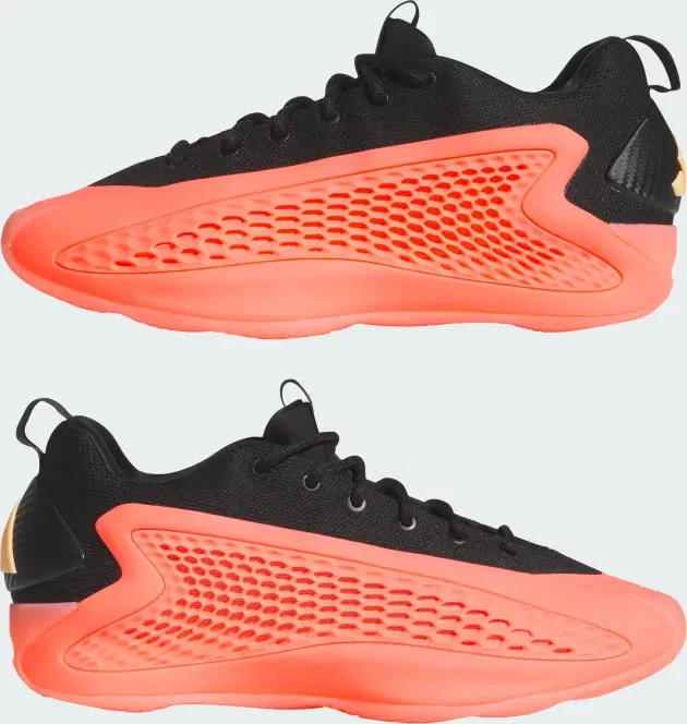 adidas Anthony Edwards 1 Low acid red/core black/acid orange
