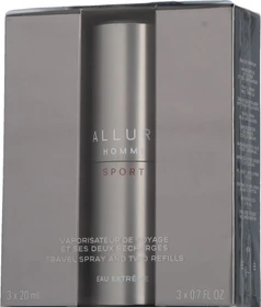 Chanel Allure Homme Sport Extreme 3x EdT 20ml Duftset