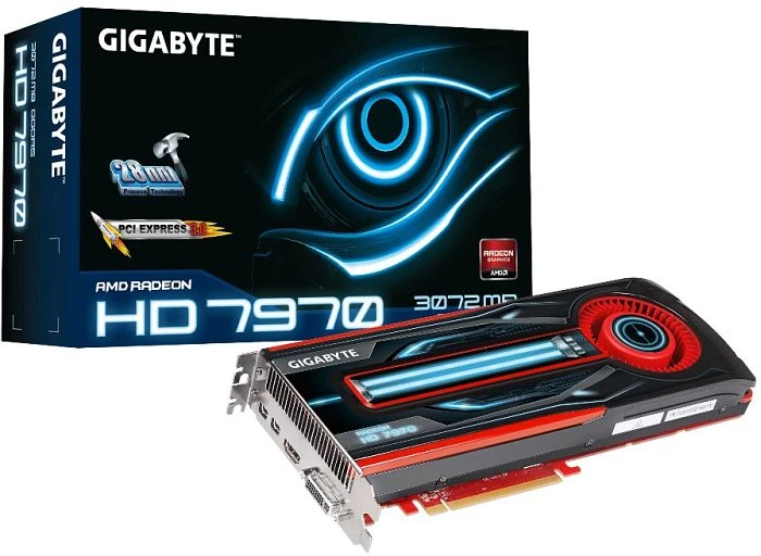 GIGABYTE Radeon HD 7970, 3GB GDDR5, DVI, HDMI, 2x mDP