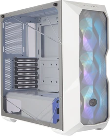 Cooler Master MasterBox TD500 Mesh ARGB, weiß, Glasfenster