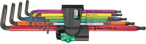 Wera 967/9 TX XL 1 Multicolour Torx Winkelschlüsselsatz, 9-tlg.
