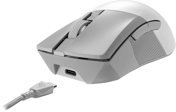 ASUS ROG Gladius III Wireless AimPoint Moonlight White, USB/Bluetooth