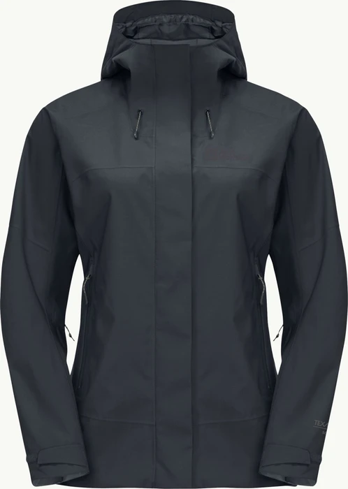 Jack Wolfskin Kammweg 2L Funktionsjacke phantom (Damen)