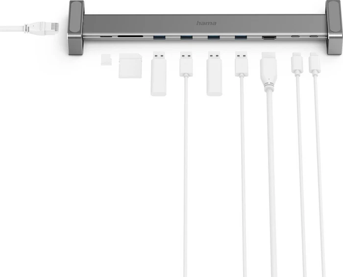 Hama Connect2Office Basic Docking Station, USB-C 3.0 [Buchse]