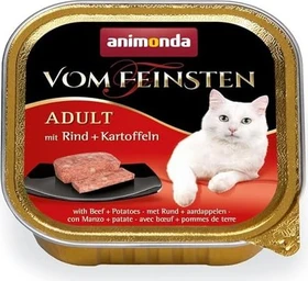 animonda Vom Feinsten Adult Rind + Kartoffeln, 3.20kg (32x 100g)