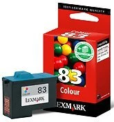 Lexmark Druckkopf mit Tinte 83 dreifarbig
