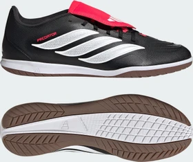adidas Predator Club Sala Fold-Over Tongue IN core black/cloud white/lucid red (Herren)