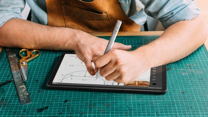 Logitech Crayon USB-C, silber