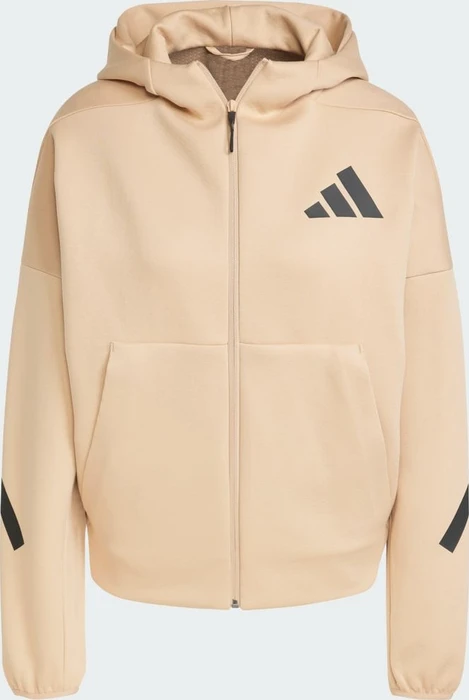 adidas Z.N.E. Zip Hoodie magic beige (Damen)