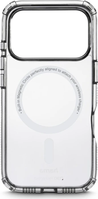 Hama Handyhülle Extreme Protect magnetisch für Apple iPhone 17 Pro transparent