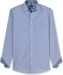 OLYMP Luxor New Kent Modern Fit Hemd langarm royal (Herren)