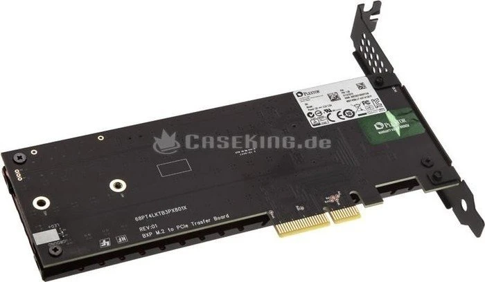 Plextor M6e(A) Black Edition 512GB, Add-In Card / PCIe 2.0 x2