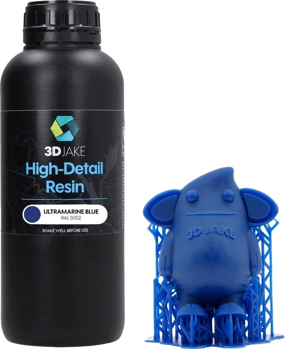 3DJake 8K High-Detail Resin blau, 1.00kg