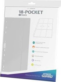 Ultimate Guard Pages 18-Pockets weiß, 10 Stück