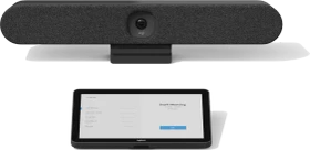 Logitech Rally Bar Huddle, inkl. Touch-Controller Logitech Tap IP, Videobar