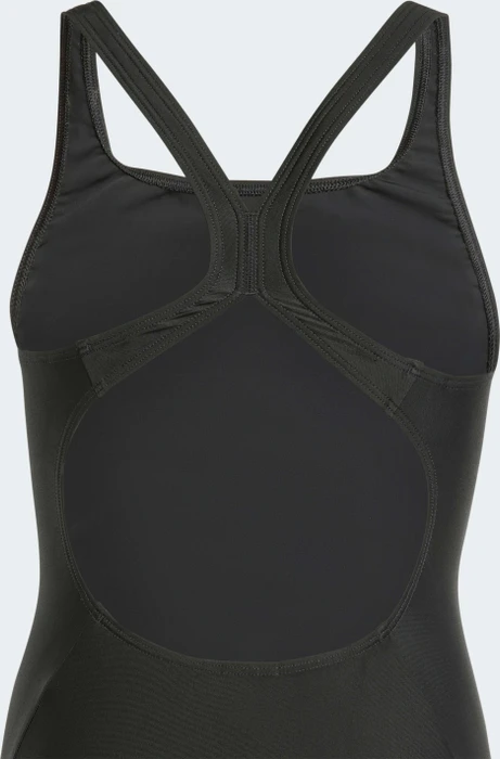 adidas 3-Streifen C-Back Badeanzug schwarz/weiß (Junior)