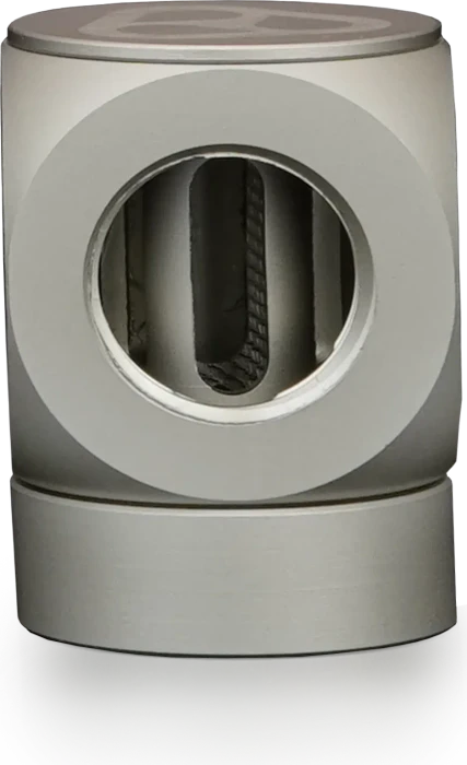 Thermal Grizzly DeltaMate Rotary FF 90°-Verbinder G1/4", matt nickel