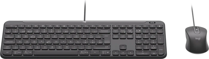 Logitech MK620 Signature Slim Wired Combo for Business Graphite, USB-C, CH