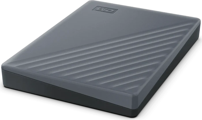 Western Digital WD My Passport, grau, 2TB, USB 3.0 Micro-B