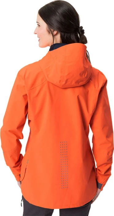 Vaude Yaras 3in1 Fahrradjacke neon orange/blue (Damen)