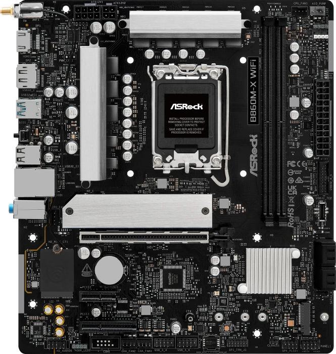 ASRock B860M-X WiFi (Intel 1851)
