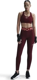 Nike Pro Sculpt Hose lang dark team red/white (Damen)