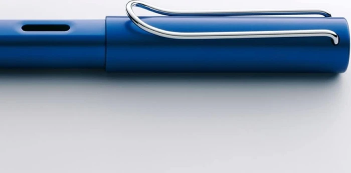 Lamy AL-star oceanblue, rechte Hand, mittel