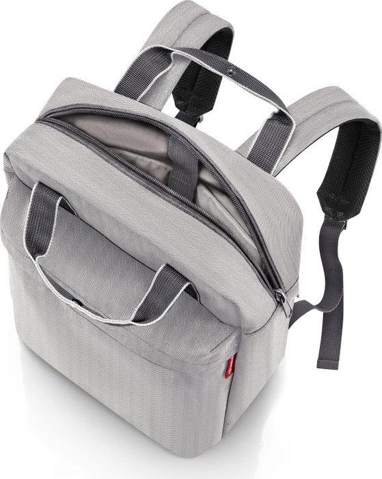 Reisenthel allday M herringbone grey