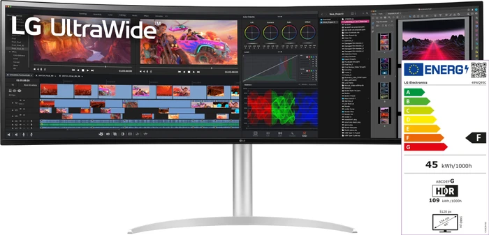 LG UltraWide 49WQ95C-W, 49"