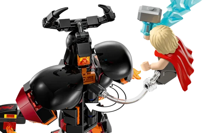 LEGO Marvel Super Heroes Baubare Figur - Thor vs. Surtur Baufigur