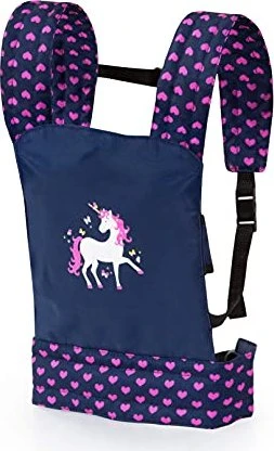 Bayer Design Puppenhochstuhl dunkelblau/pink