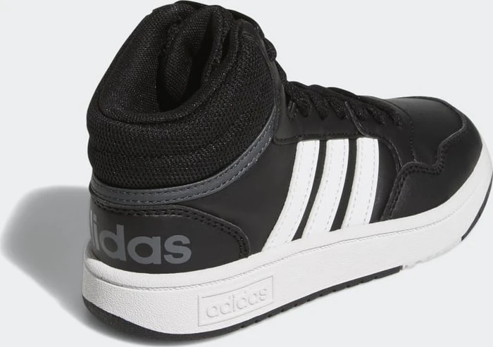 adidas Hoops Mid core black/cloud white/grey six (Junior)