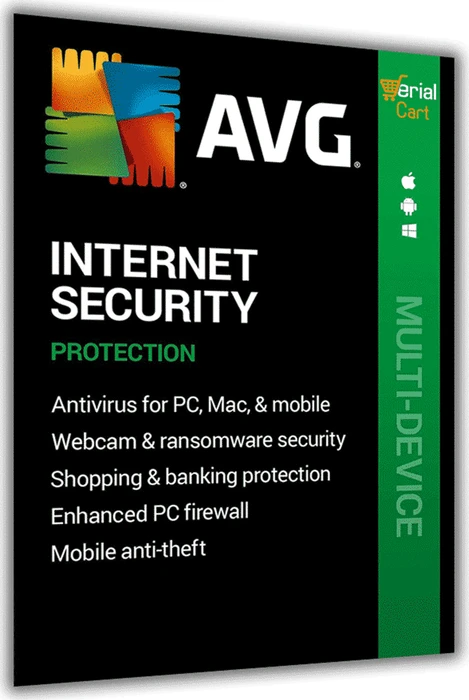 AVG Internet Security 2021, 5 User, 1 Jahr, ESD (deutsch) (PC)