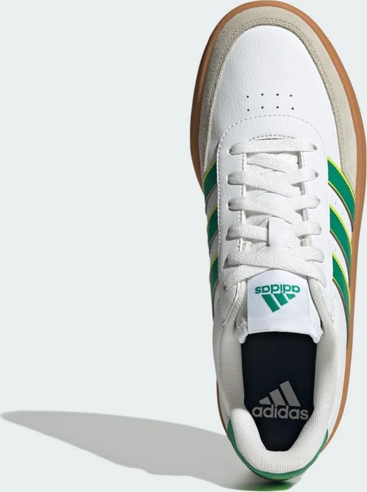 adidas Breaknet 2.0 cloud white/court green/solar slime